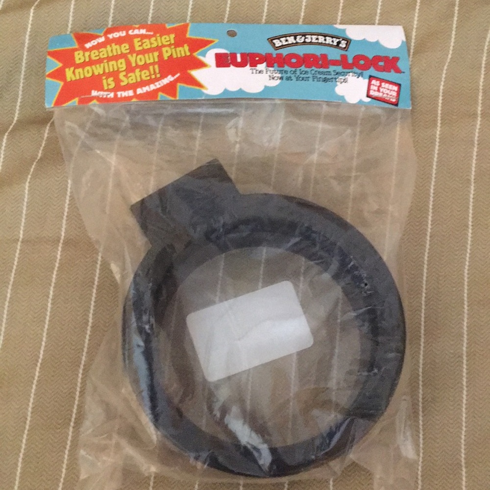Ben and Jerry’s ice cream lock 😂